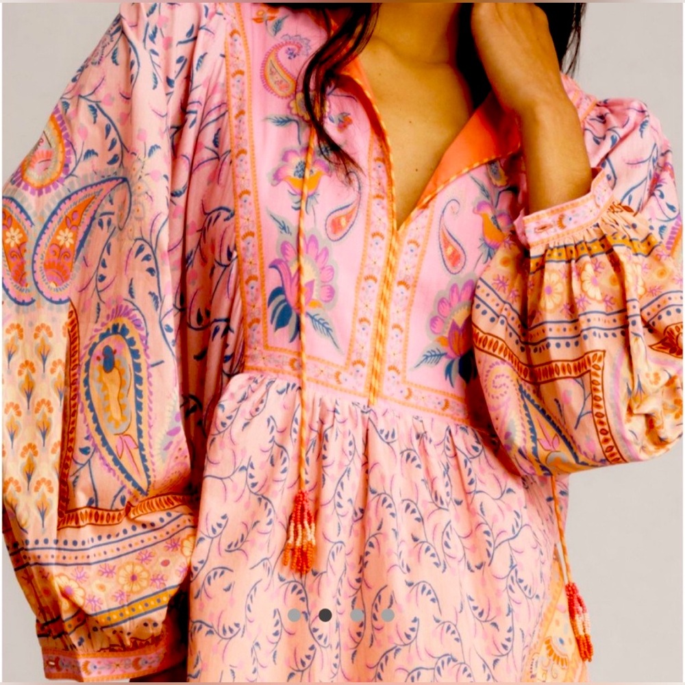 NWT Farm Rio Caftan - Picture 4 of 12